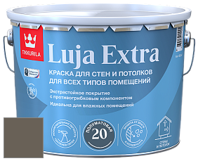 Краска Tikkurila Luja 20 Extra полуматовая краска для влажных помещений цвет N487 