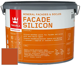 Краска Tikkurila Facade Silicon краска фасадная цвет RAL 2001 