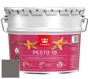 Краска Tikkurila Euro Pesto 10 эмаль цвет NCS S 6502-Y 