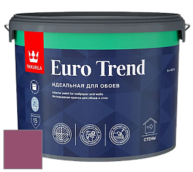 Краска Tikkurila Euro Trend краска для стен и потолков цвет N338 Дикая роза