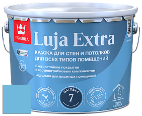 Краска Tikkurila Luja Extra 7 матовая краска для влажных помещений цвет J358 