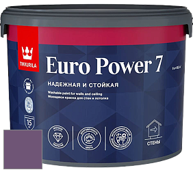 Краска Tikkurila Euro Power 7 краска для стен и потолков цвет N342 