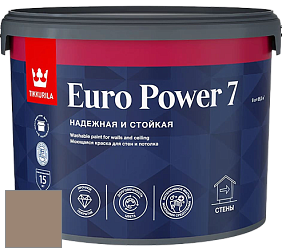 Краска Tikkurila Euro Power 7 краска для стен и потолков цвет K482 