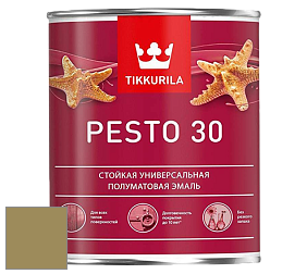 Краска Tikkurila Euro Pesto 30 эмаль цвет K453 