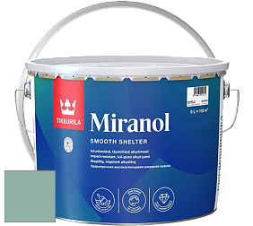 Краска Tikkurila Miranol высокопрочная эмаль цвет J442 Ментол