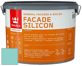 Краска Tikkurila Facade Silicon краска фасадная цвет U232 