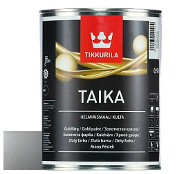 Краска Tikkurila Taika Helmiäismaali акрилатная краска цвет Hopea H M Серебро