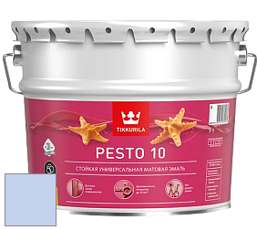 Краска Tikkurila Euro Pesto 10 эмаль цвет NCS S 0525-R70B 