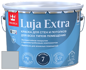 Краска Tikkurila Luja Extra 7 матовая краска для влажных помещений цвет K498 Гавань