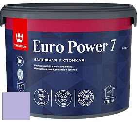 Краска Tikkurila Euro Power 7 краска для стен и потолков цвет J345 