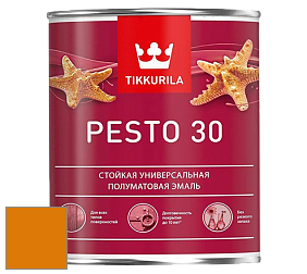 Краска Tikkurila Euro Pesto 30 эмаль цвет RAL 2000 