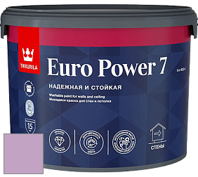 Краска Tikkurila Euro Power 7 краска для стен и потолков цвет H341 