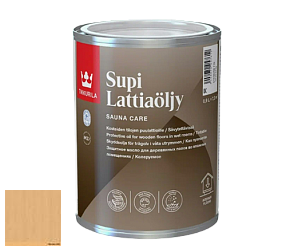 Краска Tikkurila Supi Lattiaöljy защитный состав для сауны цвет 3469 Солома