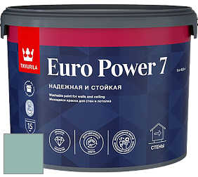 Краска Tikkurila Euro Power 7 краска для стен и потолков цвет V443 