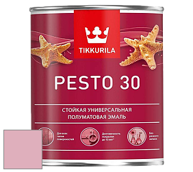 Краска Tikkurila Euro Pesto 30 эмаль цвет NCS S 1030-R20B 