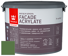 Краска Tikkurila Facade Acrylate краска фасадная цвет M383 