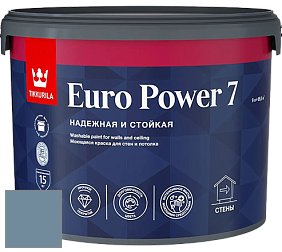Краска Tikkurila Euro Power 7 краска для стен и потолков цвет S435 