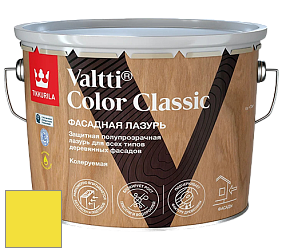 Краска Tikkurila Valtti Color Classic лазурь колеруемая для деревянного фасада цвет RAL 1018 
