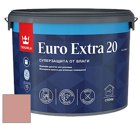 Краска Tikkurila Euro Extra 20 краска для стен и потолков цвет V412 