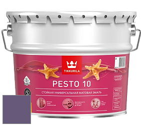 Краска Tikkurila Euro Pesto 10 эмаль цвет N343 