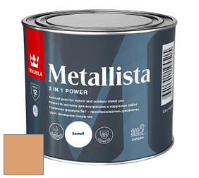 Краска Tikkurila Metallista краска по металлу цвет V403 Саванна