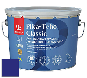 Краска Tikkurila Pika-Teho Classic краска для деревянных фасадов цвет RAL 5002 