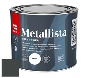 Краска Tikkurila Metallista краска по металлу цвет Y494 