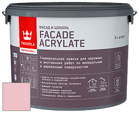 Краска Tikkurila Facade Acrylate краска фасадная цвет G332 