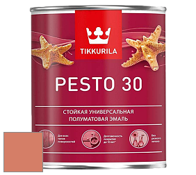 Краска Tikkurila Euro Pesto 30 эмаль цвет V317 