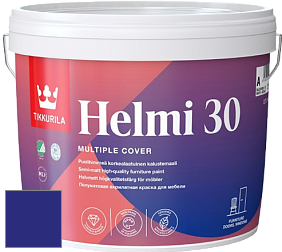 Краска Tikkurila Helmi 30 краска для мебели цвет RAL 5002 