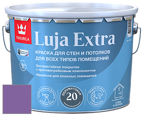 Краска Tikkurila Luja 20 Extra полуматовая краска для влажных помещений цвет RAL 4005 