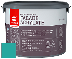 Краска Tikkurila Facade Acrylate краска внутренних и наружных работ цвет NCS S 2050-B50G 