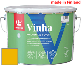 Краска Tikkurila Vinha кроющий антисептик для деревянных фасадов цвет N302 