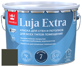 Краска Tikkurila Luja Extra 7 матовая краска для влажных помещений цвет RAL 6014 