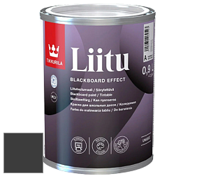 Краска Tikkurila Liitu Краска для школьных досок цвет Y498 Полночь
