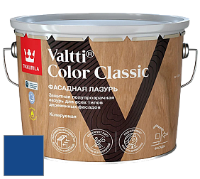 Краска Tikkurila Valtti Color Classic лазурь колеруемая для деревянного фасада цвет RAL 5005 