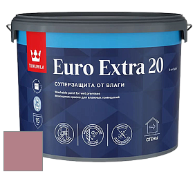 Краска Tikkurila Euro Extra 20 краска для стен и потолков цвет NCS S 3030-R10B 