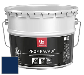 Краска Tikkurila Euro Prof Facade краска фасадная цвет RAL 5026 