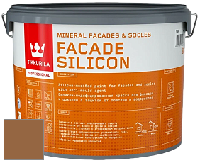 Краска Tikkurila Facade Silicon краска фасадная цвет Q165 