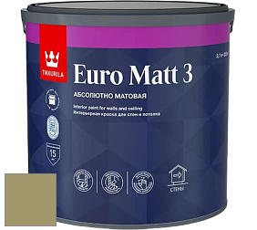 Краска Tikkurila Euro Matt 3 краска для стен и потолков цвет K450 