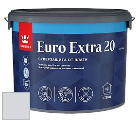 Краска Tikkurila Euro Extra 20 краска для стен и потолков цвет F489 