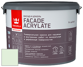 Краска Tikkurila Facade Acrylate краска фасадная цвет F375 