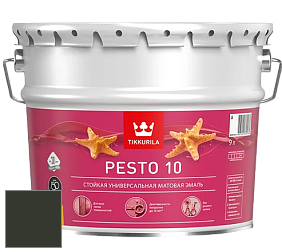 Краска Tikkurila Euro Pesto 10 эмаль цвет RAL 6008 