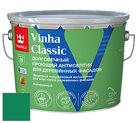 Краска Tikkurila Vinha Classic краска для деревянных фасадов цвет RAL 6032 