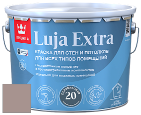 Краска Tikkurila Luja 20 Extra полуматовая краска для влажных помещений цвет V479 Циркон