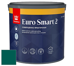 Краска Tikkurila Euro Smart 2 краска для стен и потолков цвет RAL 6026 