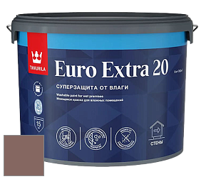 Краска Tikkurila Euro Extra 20 краска для стен и потолков цвет L479 