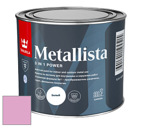 Краска Tikkurila Metallista краска по металлу цвет J338 Барби