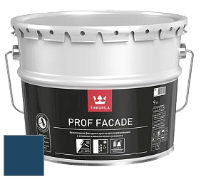 Краска Tikkurila Euro Prof Facade краска фасадная цвет RAL 5001 