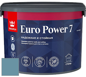 Краска Tikkurila Euro Power 7 краска для стен и потолков цвет S437 